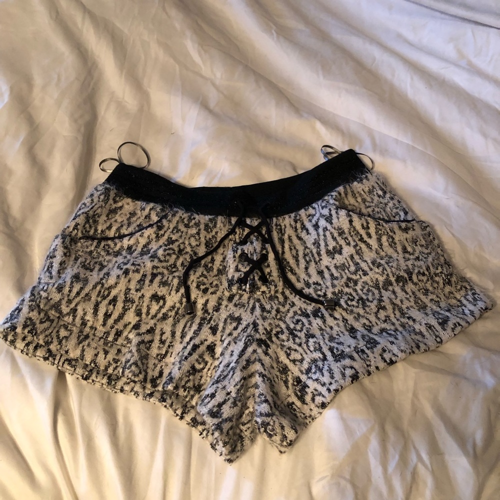 Leopard Print Shorts